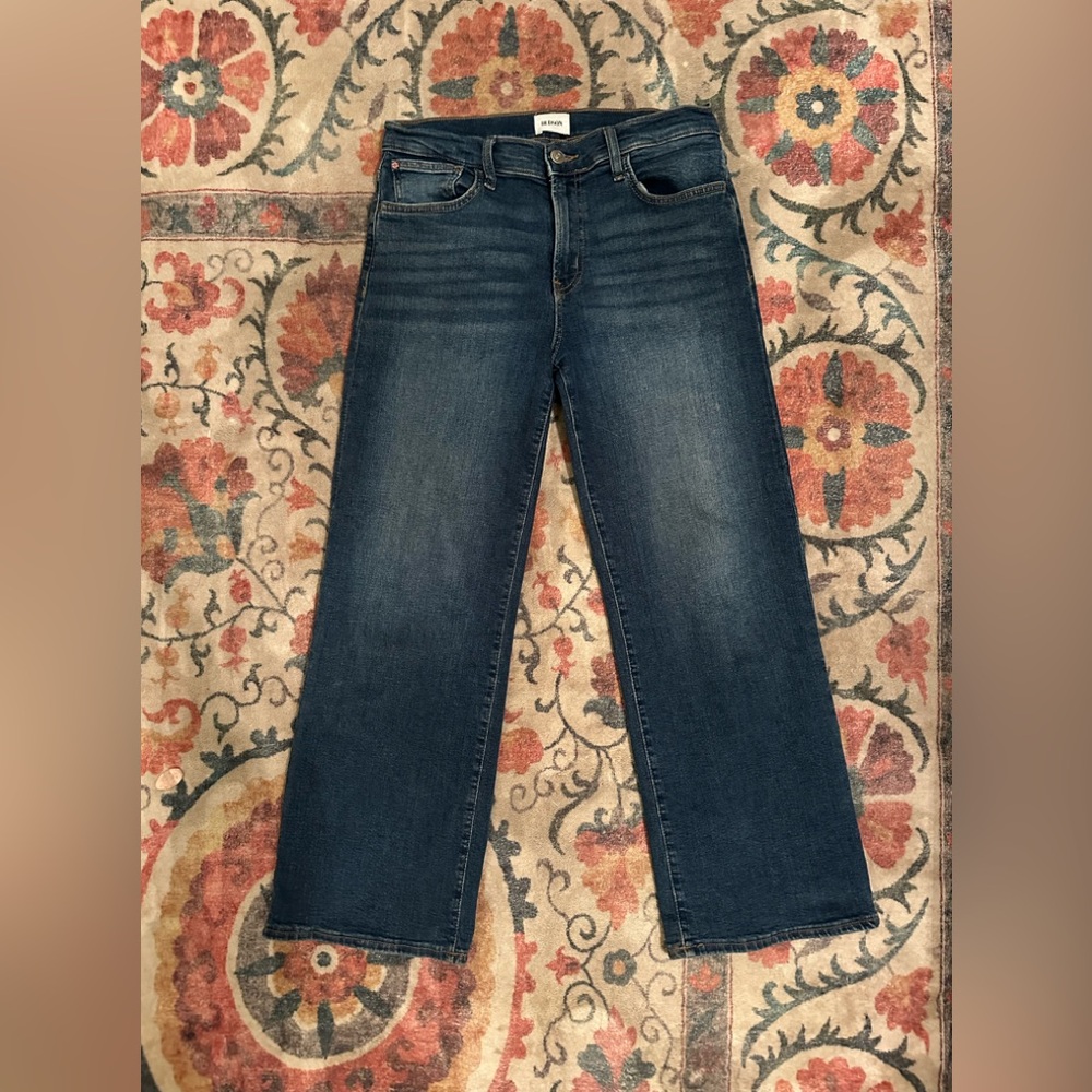 Hudson wide leg jeans